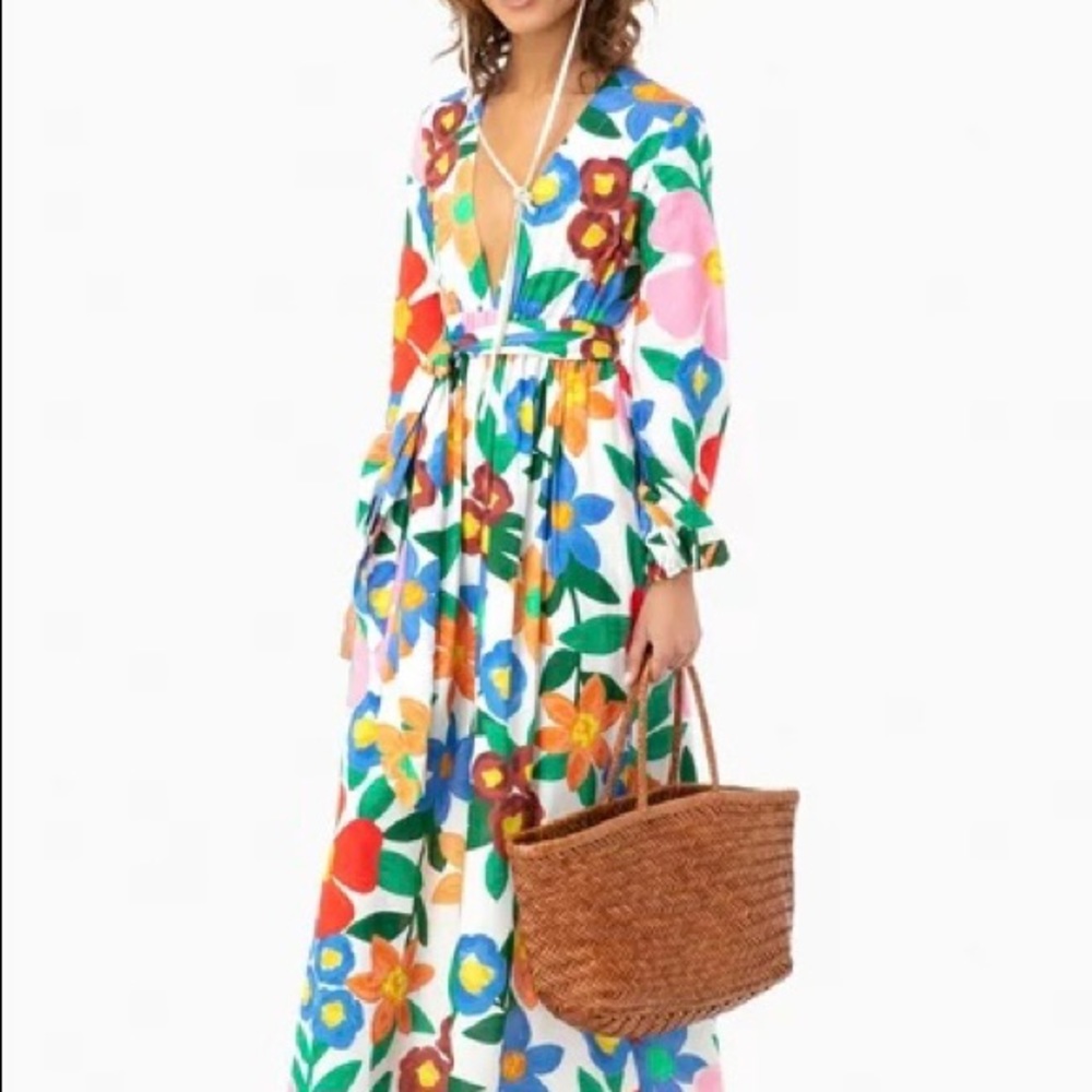 Mara Hoffman Luna Dress in Floral Print xsmall